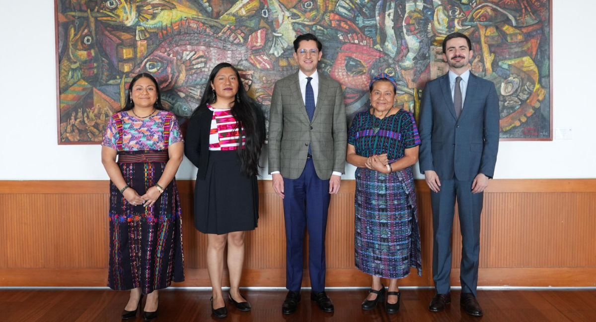 Rigoberta Menchú Tum ha sido designada como Alta Consejera para los Derechos de las Mujeres por la Cancillería