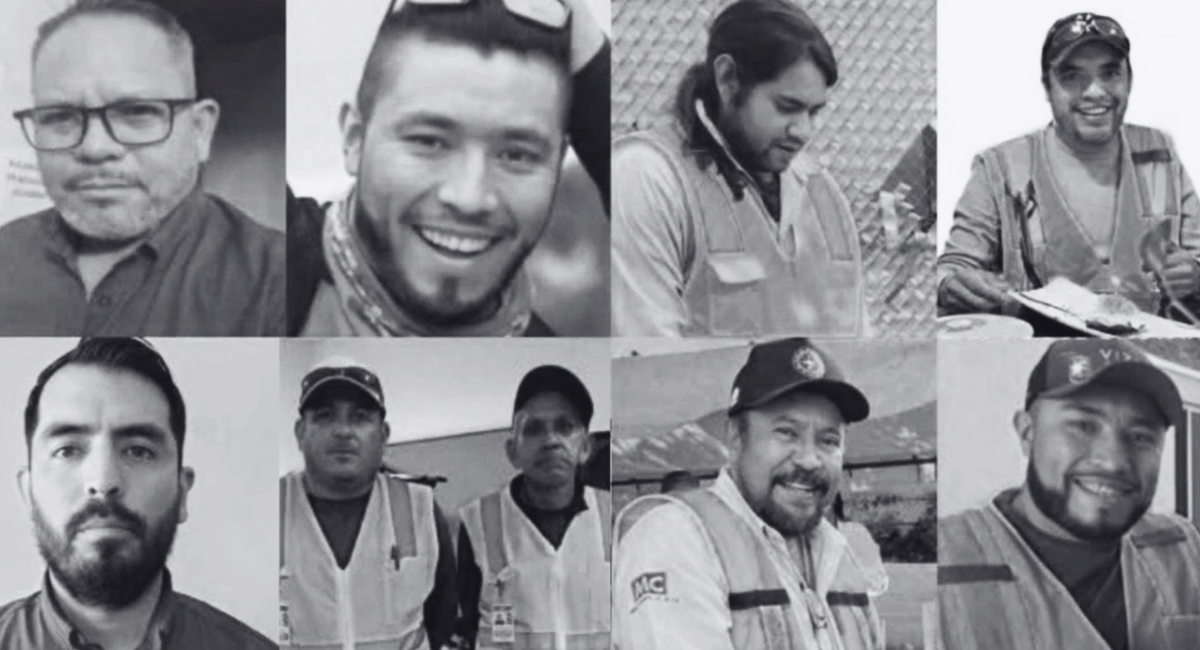 Los mineros fueron secuestrados por un grupo armado