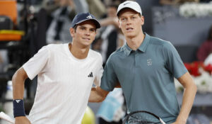 Jannik Sinner vence a Rafael Jódar en Madrid, pero se rinde ante la calidad del español