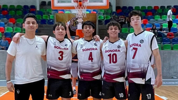 La selección Sonora obtiene cuatro boletos directos a la Olimpiada Nacional de Baloncesto 2026