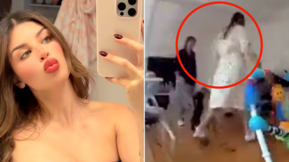 Se filtra video del momento del ataque a Carolina Flores, a manos de su suegra