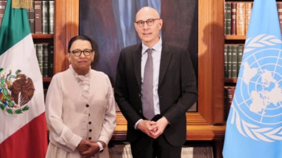 Segob y Alto Comisionado de la ONU coinciden en firme compromiso con Derechos Humanos
