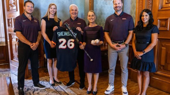 Mexico City Series 2026: Claudia Sheinbaum recibe a Padres y Diamondbacks