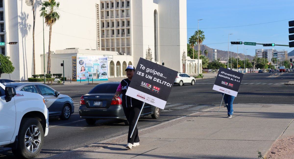 Sistema Salva concientiza sobre la prevención de violencias en las calles de Hermosillo