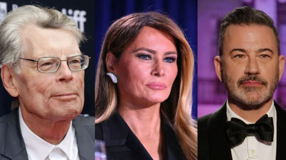 Stephen King arremete contra Melania Trump por exigir despido de Jimmy Kimmel por chiste de Donald Trump