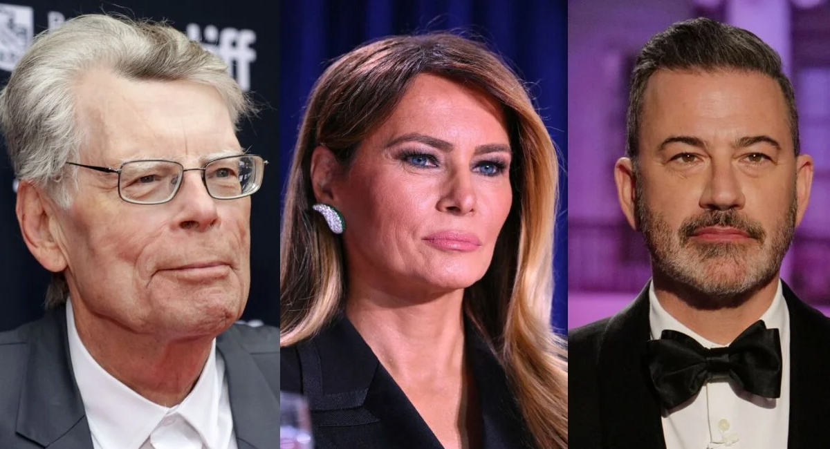Stephen King arremete contra Melania Trump por exigir despido de Jimmy Kimmel