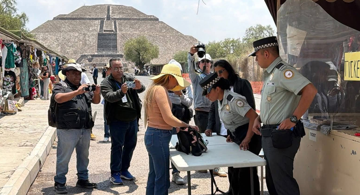 Desde ahora se revisarán las pertenencias de los visitantes