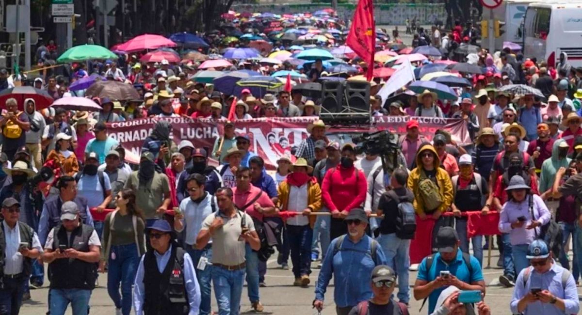 Tráfico hoy en CDMX por movilizaciones este 28 de abril