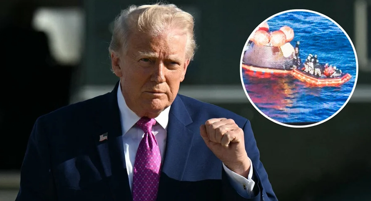 El presidente de Estados Unidos, Donald Trump