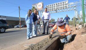 Avanza modernización vial en Hermosillo: Toño Astiazarán supervisa rehabilitación de bulevares
