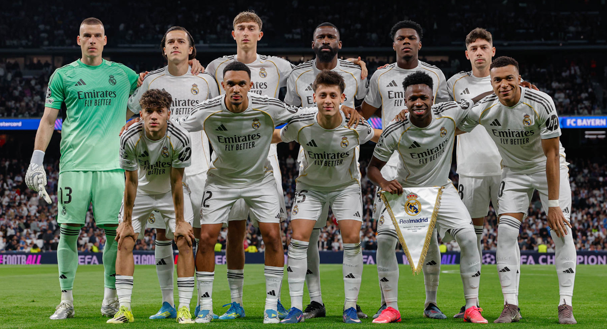 Un reducido Real Madrid por cuatro bajas buscará la remontada en Champions League