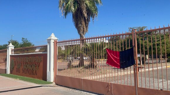 Trabajadores de la Unison en Ciudad Obregón se suman al paro exigiendo mejoras laborales y cumplimiento de demandas