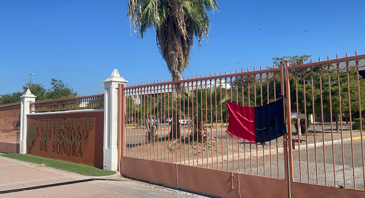 Trabajadores de la Unison en Ciudad Obregón se suman al paro exigiendo mejoras laborales y cumplimiento de demandas