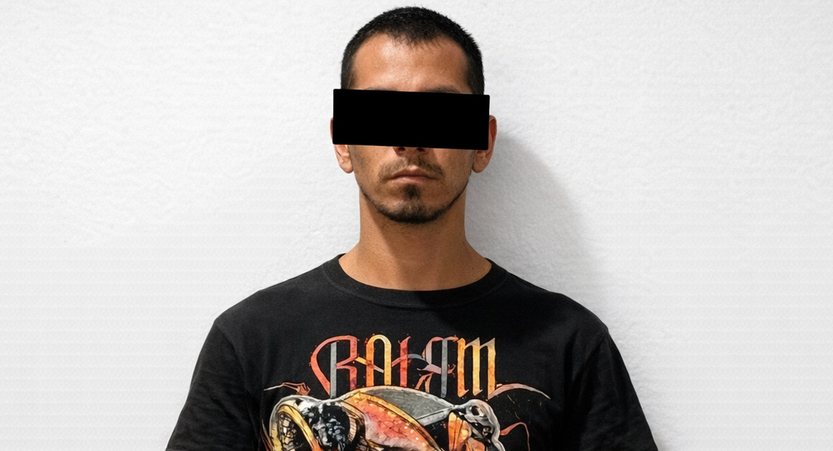 El hombre detenido por robo e intento de homicidio, Daniel Adán 'N'