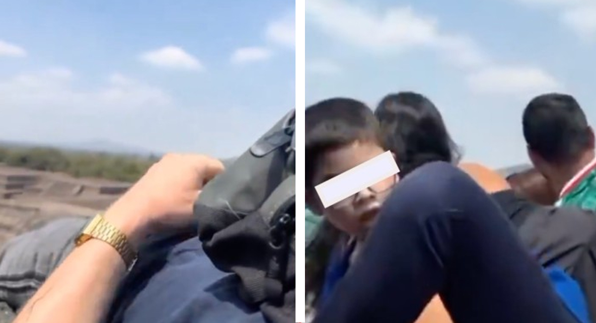 El video fue grabado por una de las personas retenidas por el tirador