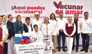 Gobernador Durazo arranca en Cajeme la Semana Nacional de Vacunación con jornadas de salud preventiva