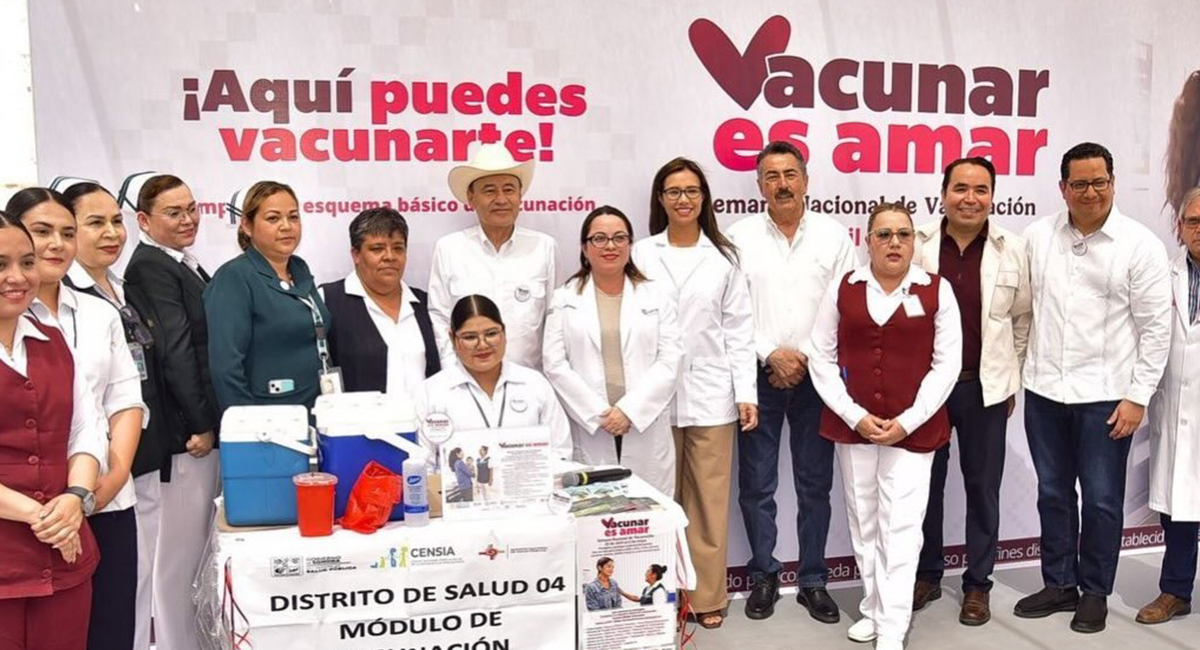 Arranca en Cajeme la Semana Nacional de Vacunación con jornadas de salud preventiva