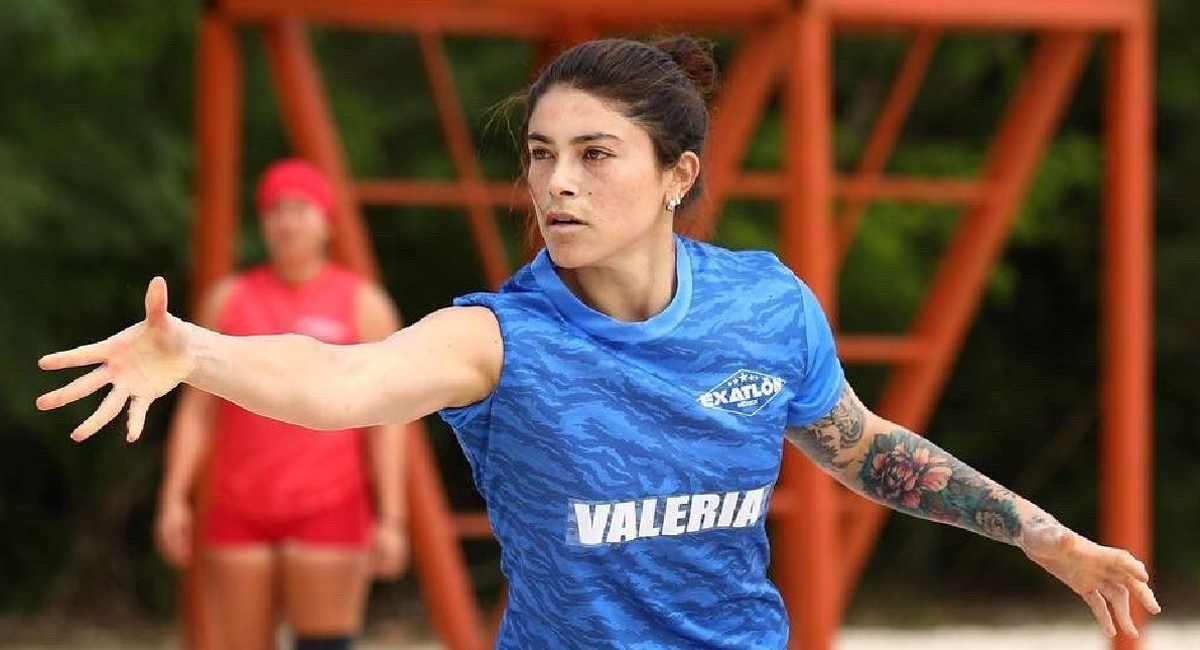 Valery Carranza sufre accidente al competir con Mati Álvarez en Exatlón México