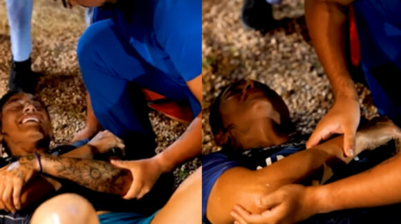 Terror en los azules: Valery Carranza sufre accidente en competencia y abandona ‘Exatlón México’