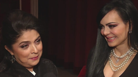VIDEO: Victoria Ruffo afirma que Maribel Guardia canta feo en podcast de José Eduardo Derbez; le responde