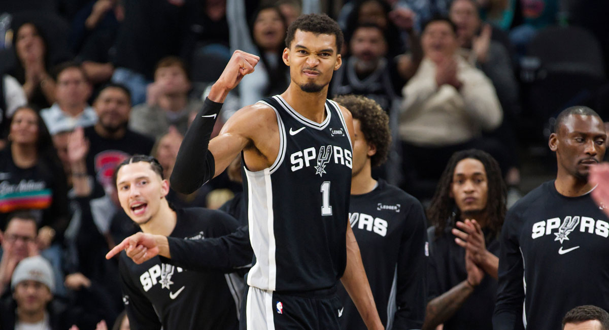 Wembanyama ya es un histórico de la NBA