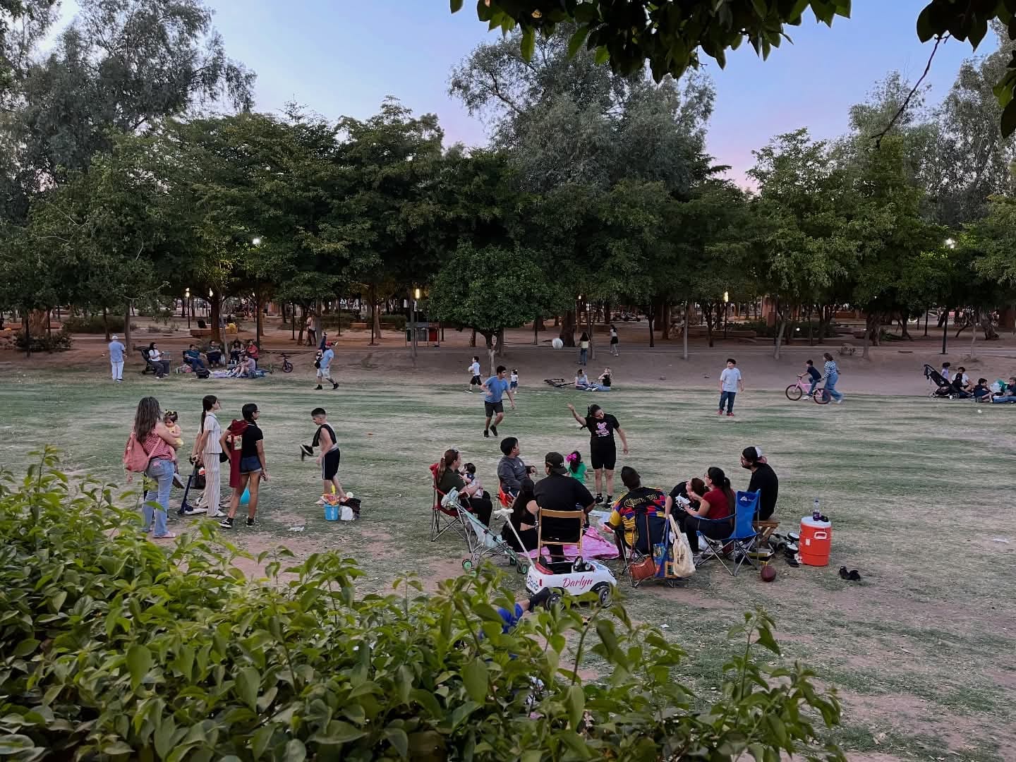 Parque Madero se convierte en atractiva área recreativa para las familias de Hermosillo