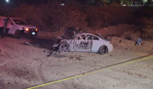 Fallecen tres personas en accidente de auto en ‘La Atravesada’, en el valle de Empalme