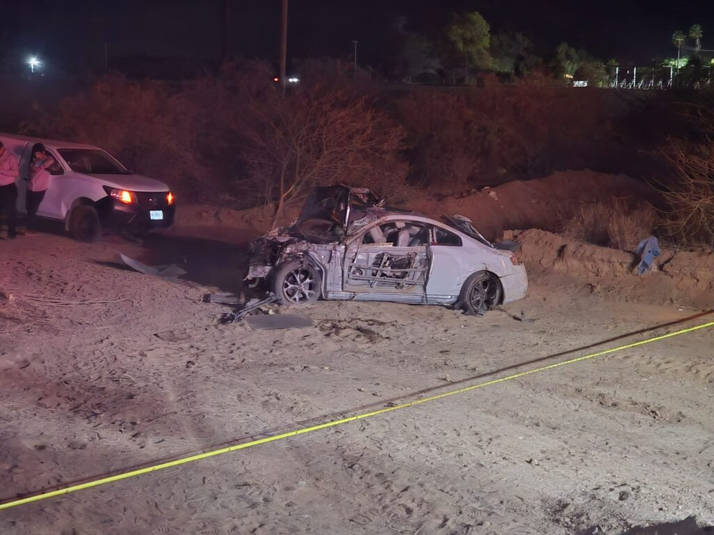 Fallecen tres personas en accidente de auto en 'La Atravesada', en el valle de Empalme