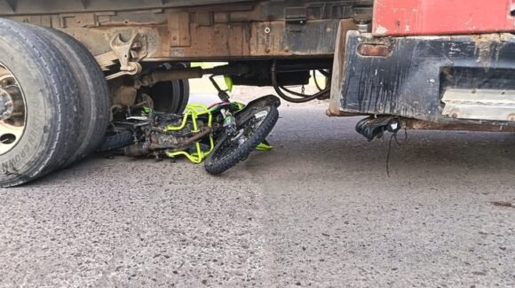 Muere menor tras accidente en motocicleta rumbo al Conalep en Empalme