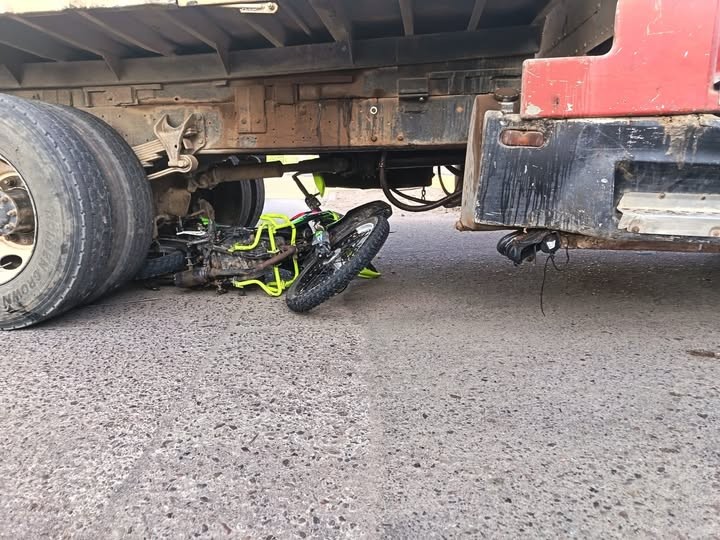 Muere menor tras accidente en motocicleta rumbo al Conalep en Empalme