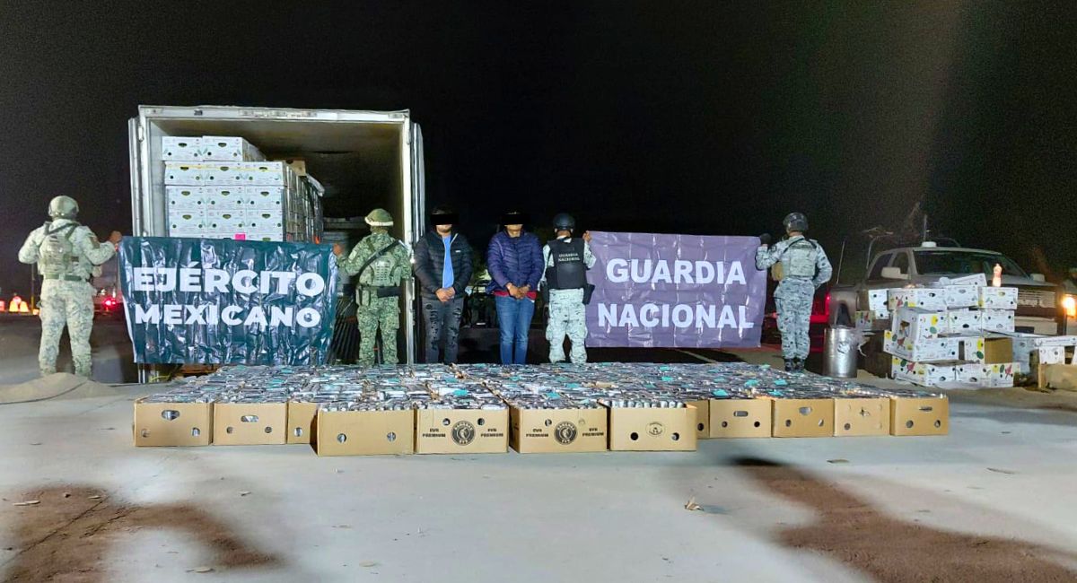 Aseguran casi 2 toneladas de cocaína en Sonora