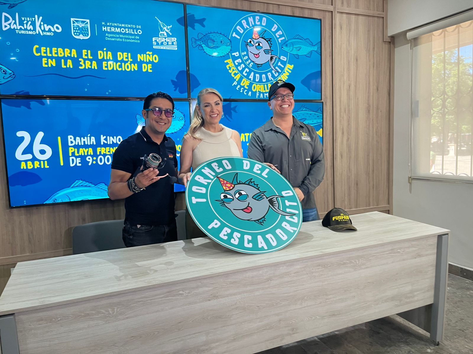 Realizarán torneo de pesca en Bahía de Kino el 26 de abril por el Día del Niño