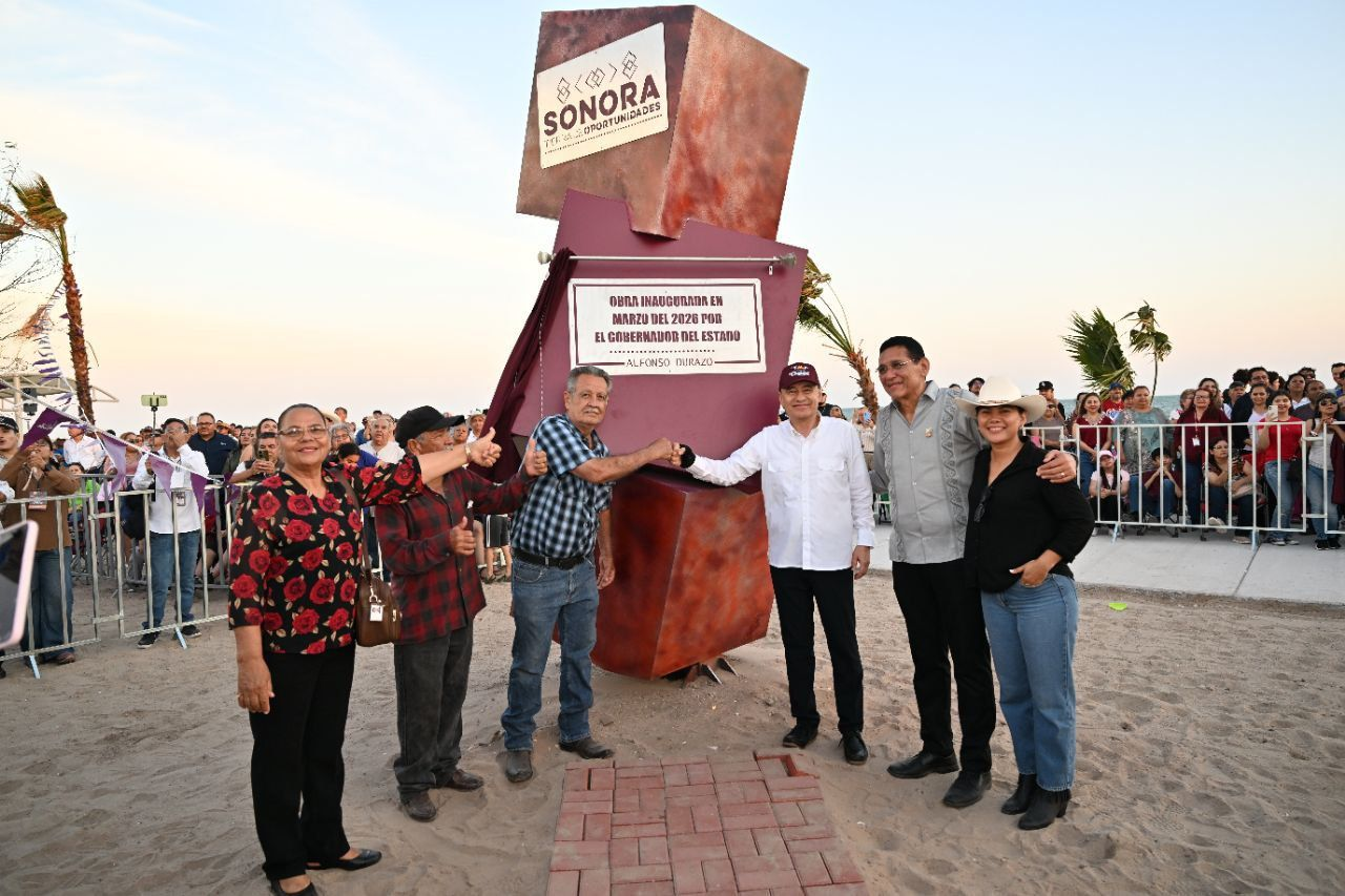 Con el impulso de Durazo, arranca la segunda etapa del Malecón El Cochórit para convertirlo en destino turístico