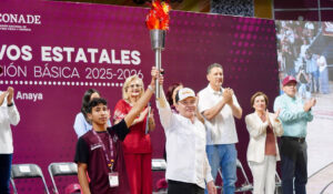 Alfonso Durazo Montaño inaugura los Juegos Deportivos Estatales Escolares de la Educación Básica