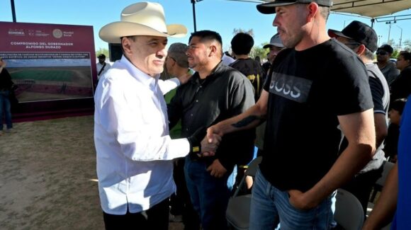 Gobierno de Sonora inicia rehabilitación de unidad deportiva en Altar