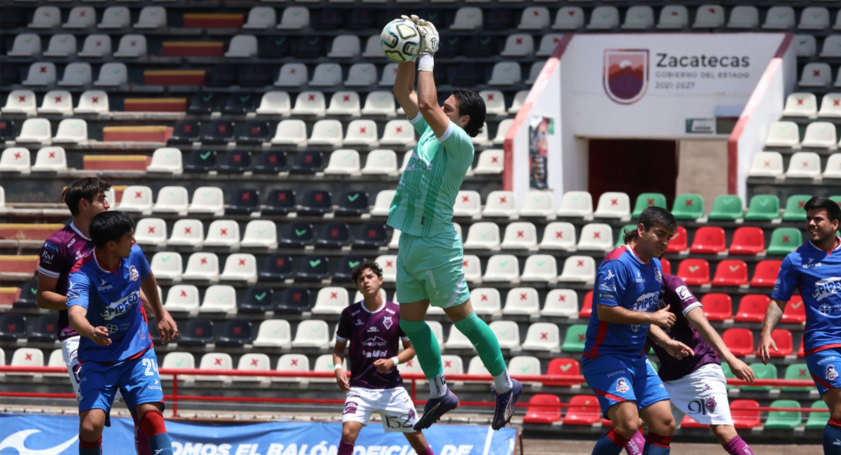 Cimarrones disputando el partido