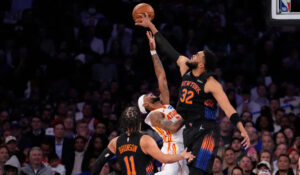 Los Hawks ganan de manera dámatica e igualan la serie ante los Knicks en los playoffs de la NBA