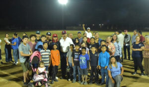 El Gobierno de Cajeme rehabilita el estadio ‘Simón Muñoz’ del poblado La Tinajera