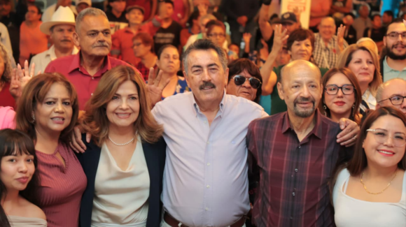 Desde Agua Prieta, Lamarque impulsa desarrollo y reafirma el proyecto de la 4T en la frontera