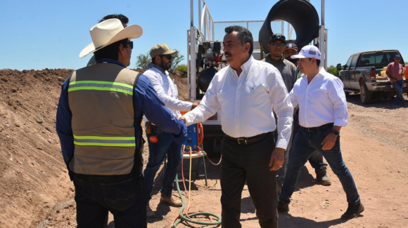 Avanza modernización de la red de agua y drenaje en Cajeme con nuevos colectores