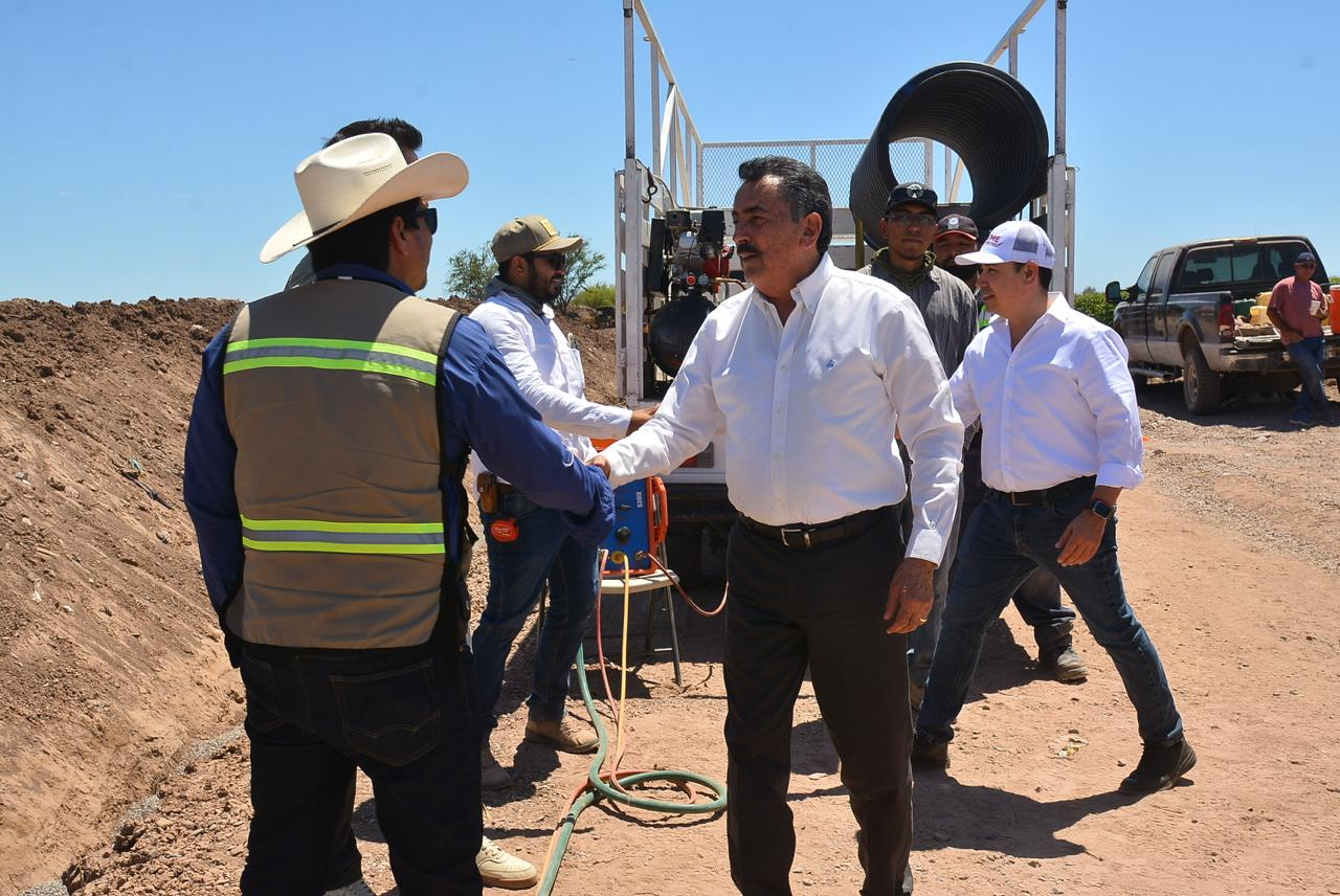 Avanza modernización de la red de agua y drenaje en Cajeme con nuevos colectores