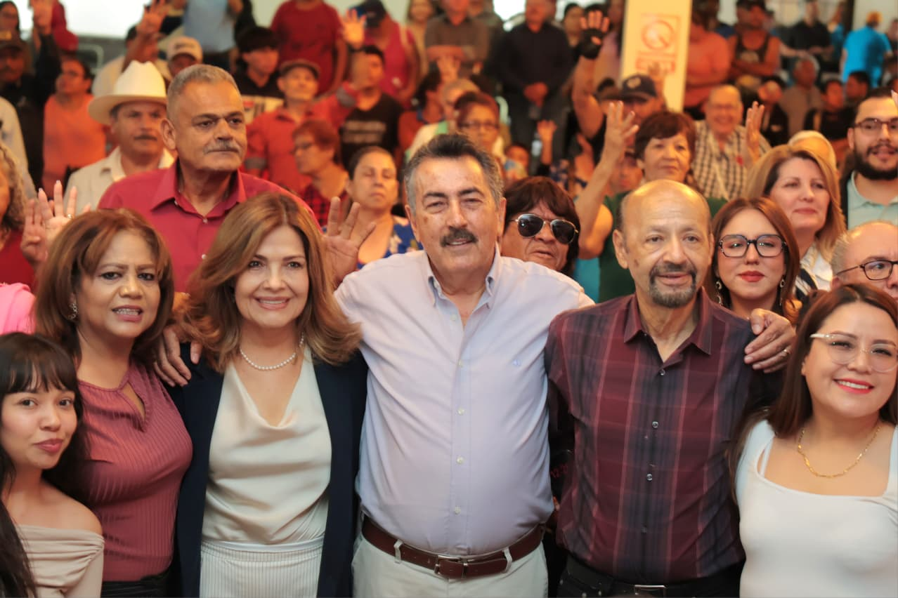 Desde Agua Prieta, Lamarque impulsa desarrollo y reafirma el proyecto de la 4T en la frontera