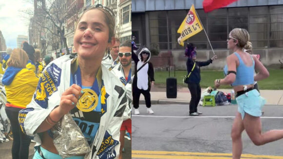La cajemense Carolina Ayala termina en el top 3 nacional del histórico Maratón de Boston
