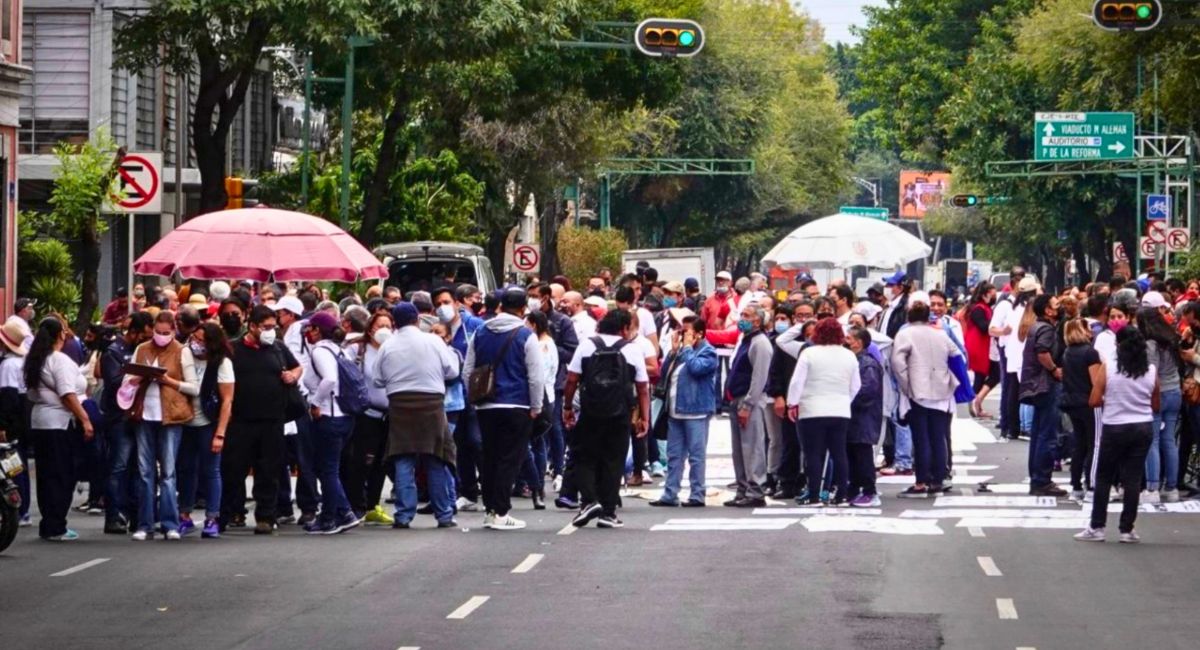 Tráfico en CDMX HOY: Marchas y bloqueos este martes 7 de abril