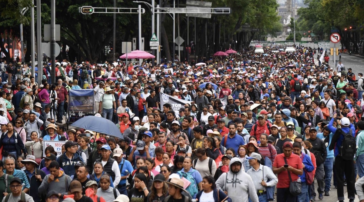 Marchas y bloqueos hoy 1 de abril en CDMX: zonas afectadas