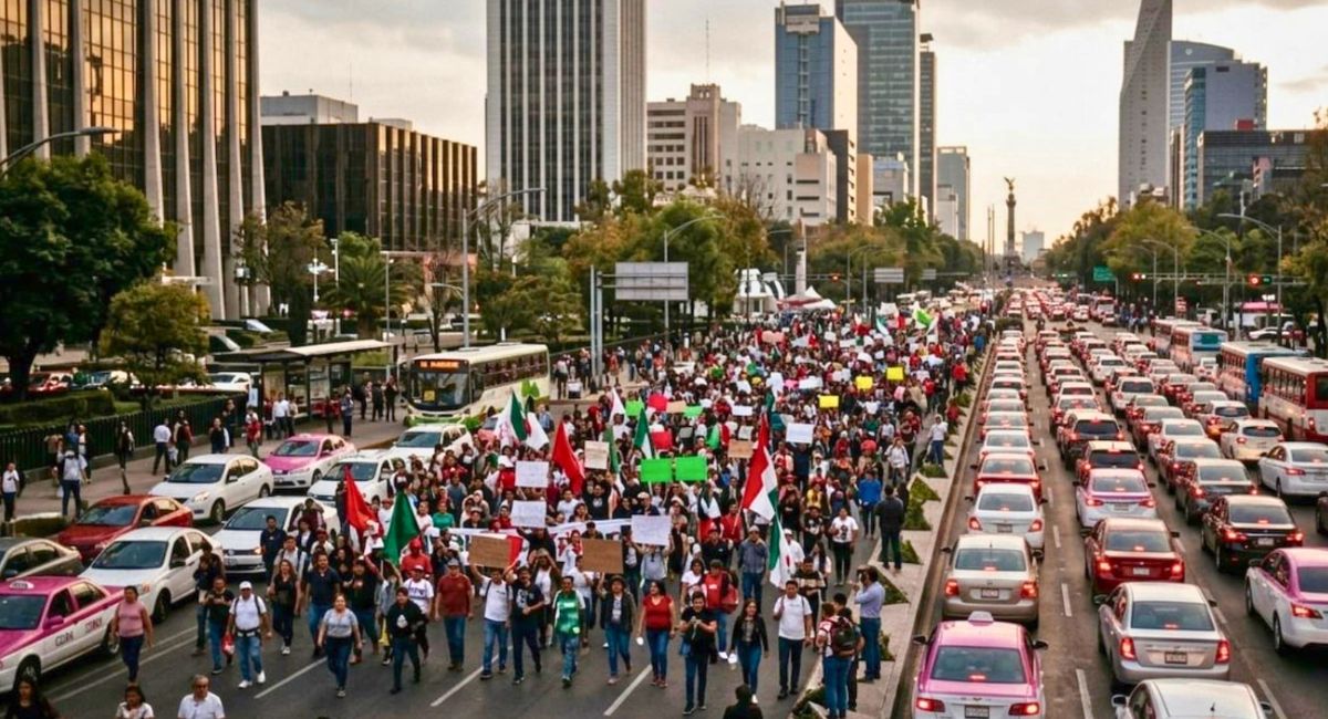 Tráfico en CDMX hoy: marchas y bloqueos previstos este jueves 16 de abril