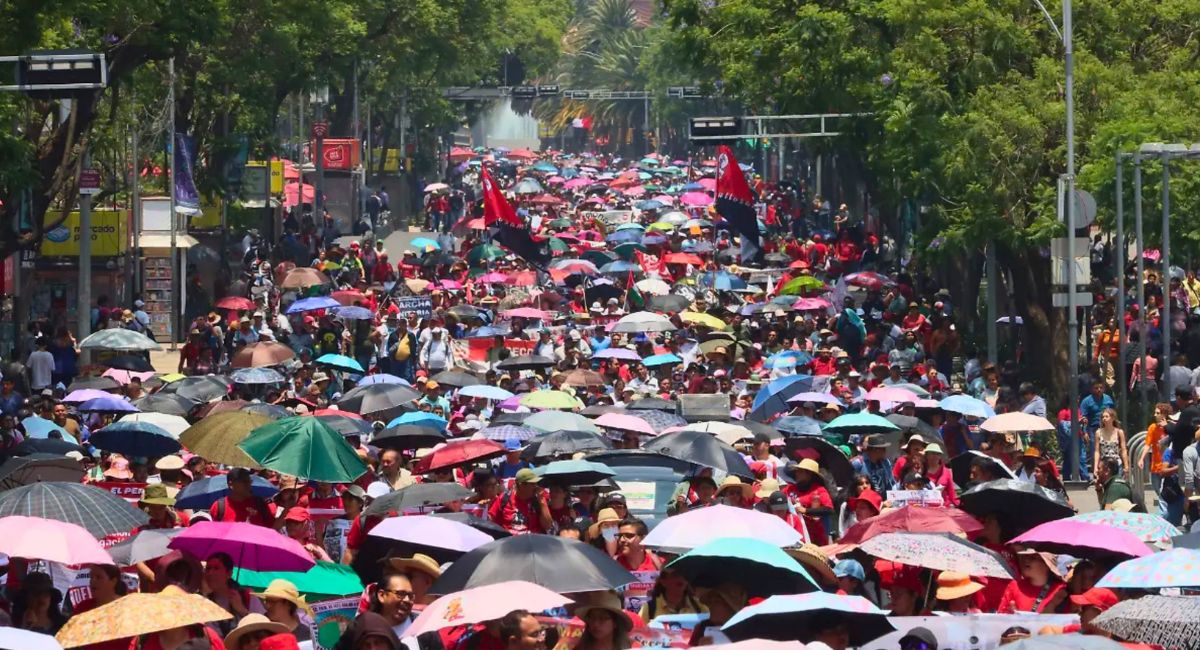 Aquí el reporte de marchas para esta jornada