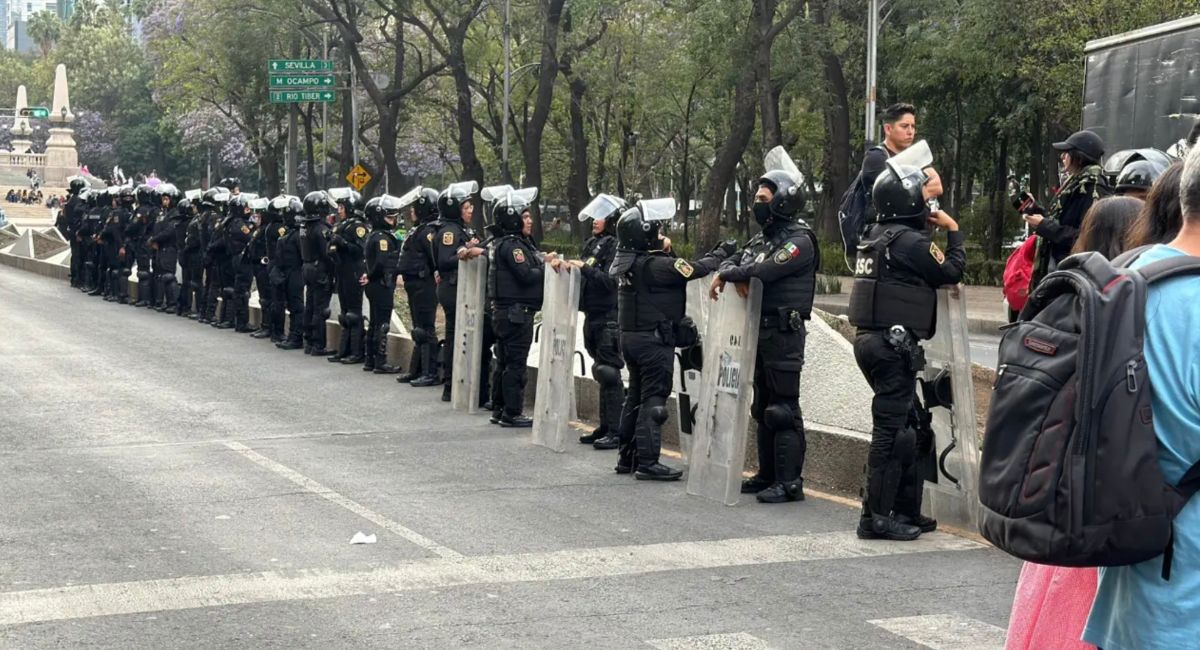 Consulta el mapa de marchas en CDMX para este lunes 6 de abril