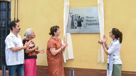 Inaugura Claudia Sheinbaum el Museo de las Mujeres Zapatistas en Ayala, Morelos