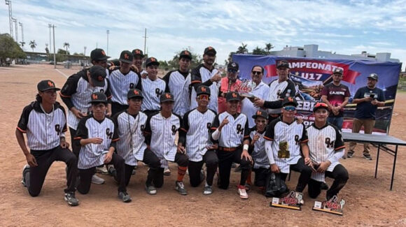 Obregón Municipal es campeón Nacional U17 de la Federación Mexicana de Beisbol